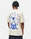 Obey The World Is My Stage T-Shirt - Cream