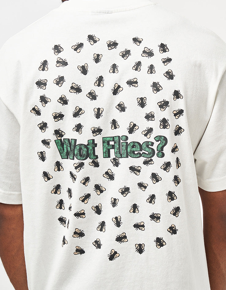 Pass Port Wot Flies T-Shirt - White
