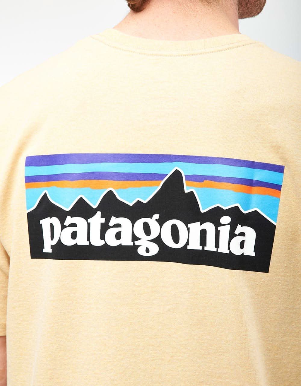 Patagonia P-6 Logo Responsibili-Tee® - Beeswax Tan