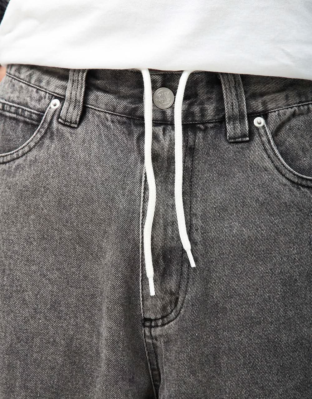 Santa Cruz Big Pants - Black Acid Wash