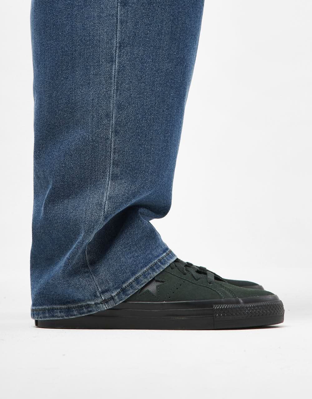 Volcom Billow Denim Pant - Washed Blue