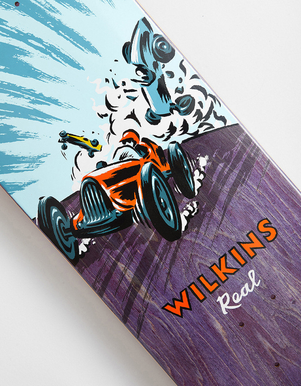 Real Wilkins Racers Skateboard Deck - 8.86"