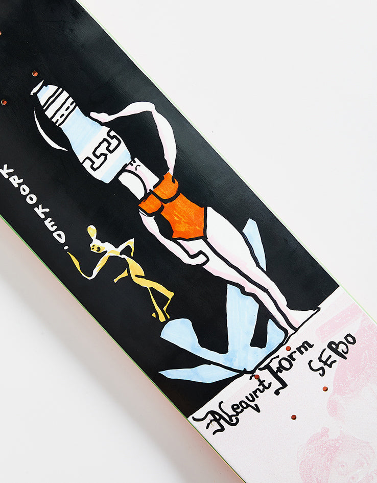 Krooked Sebo Vase Skateboard Deck - 8.06"
