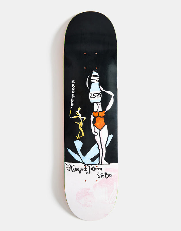 Krooked Sebo Vase Skateboard Deck - 8.06"
