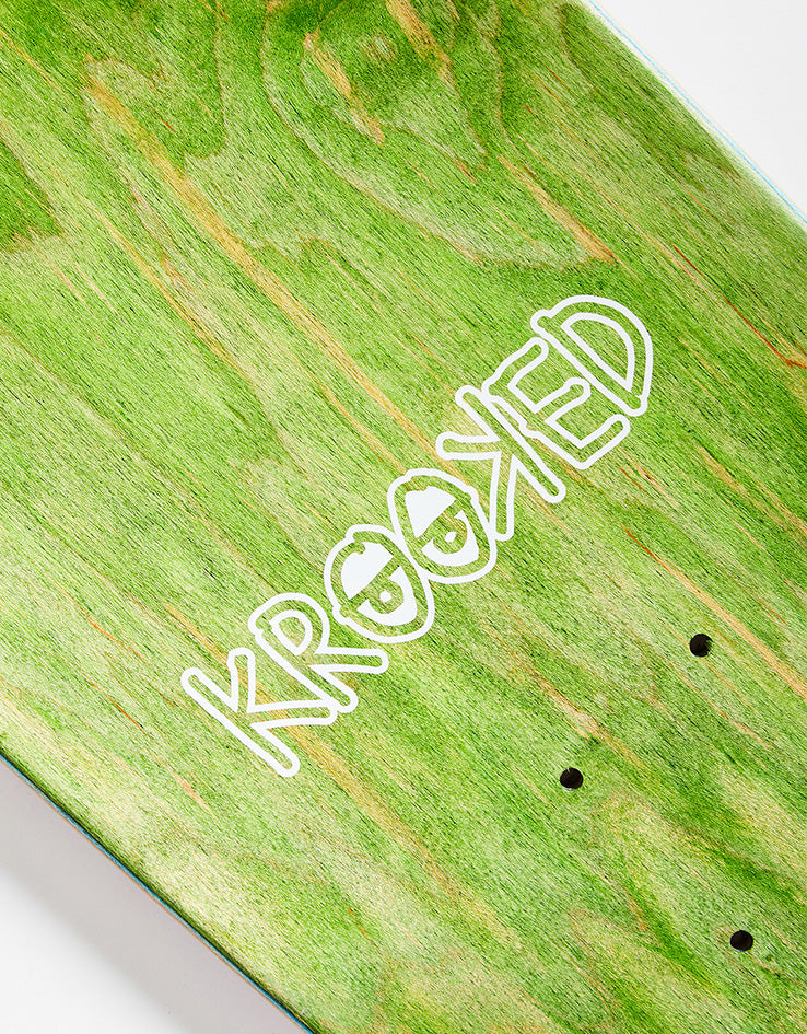 Krooked Cromer Eyes N Eggs Skateboard Deck - 8.25"