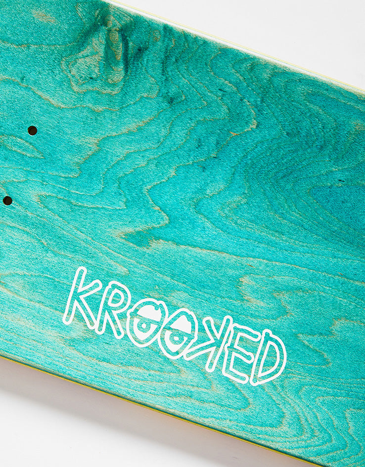 Krooked Sebo Anarchy Skateboard Deck - 8.12"