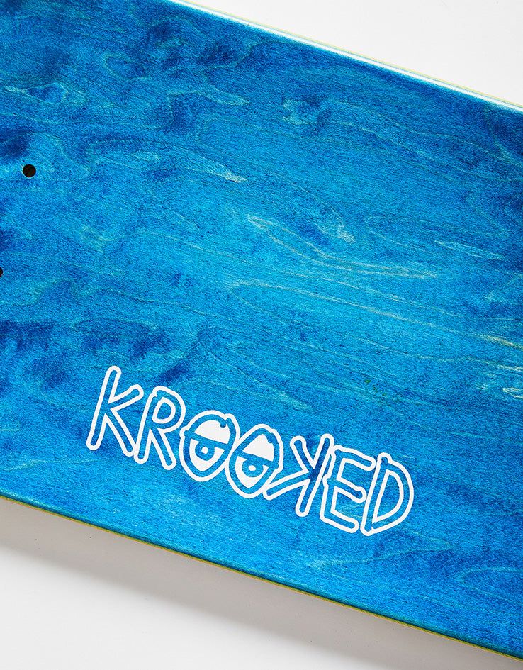 Krooked Manderson Two Face Skateboard Deck - 8.06"