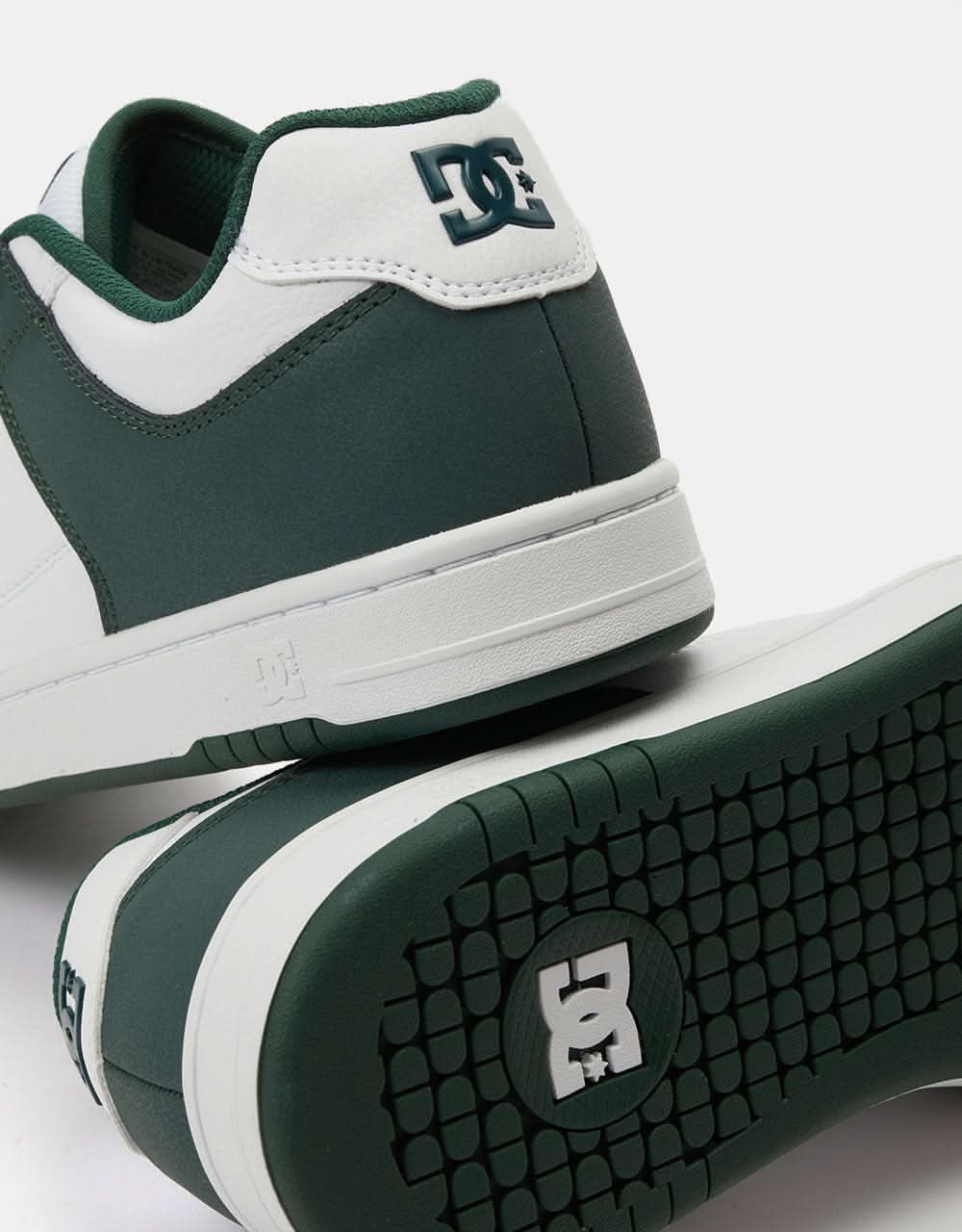 DC Manteca 4 Skate Shoes - White/Dark Olive