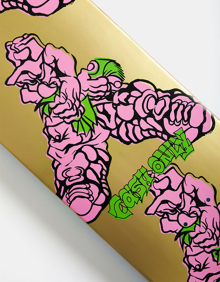 Cash Only 'Gamble' Skateboard Deck - 8.38"