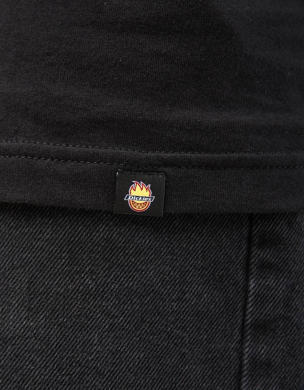 Dickies x Spitfire L/S T-Shirt - Black
