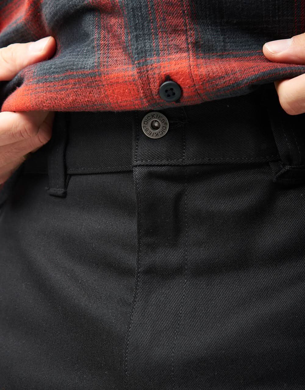 Dickies x Spitfire Pant Flannel Cuff Pant - Black