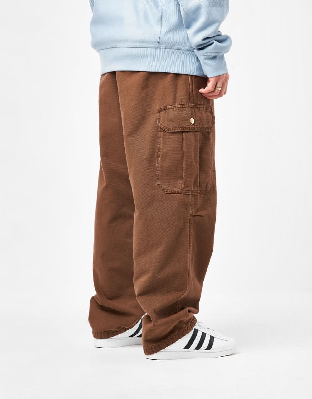 Carhartt WIP Stanton Cargo Pant - Chocolate (Stone Dyed)