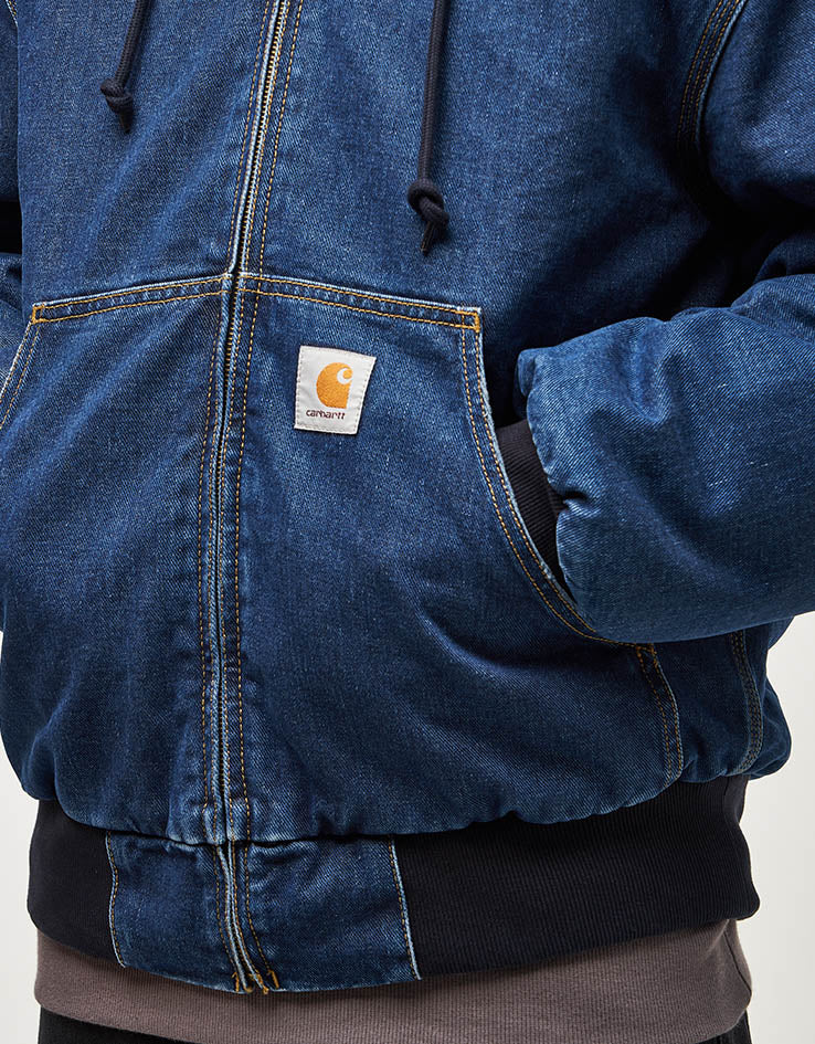 Carhartt WIP OG Active Jacket - Blue 'Stone Washed' (Denim)