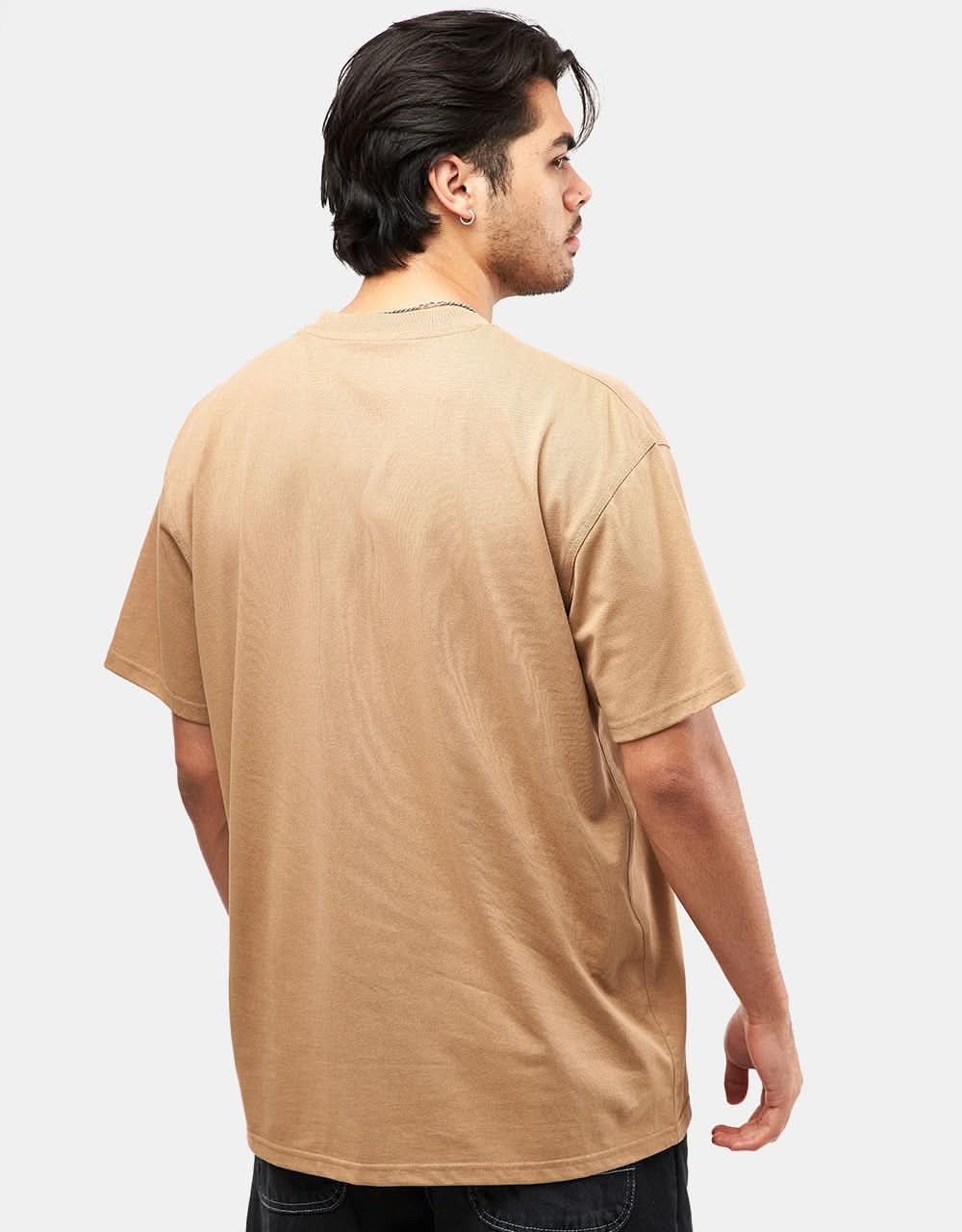Carhartt WIP S/S American Script T-Shirt - Peanut