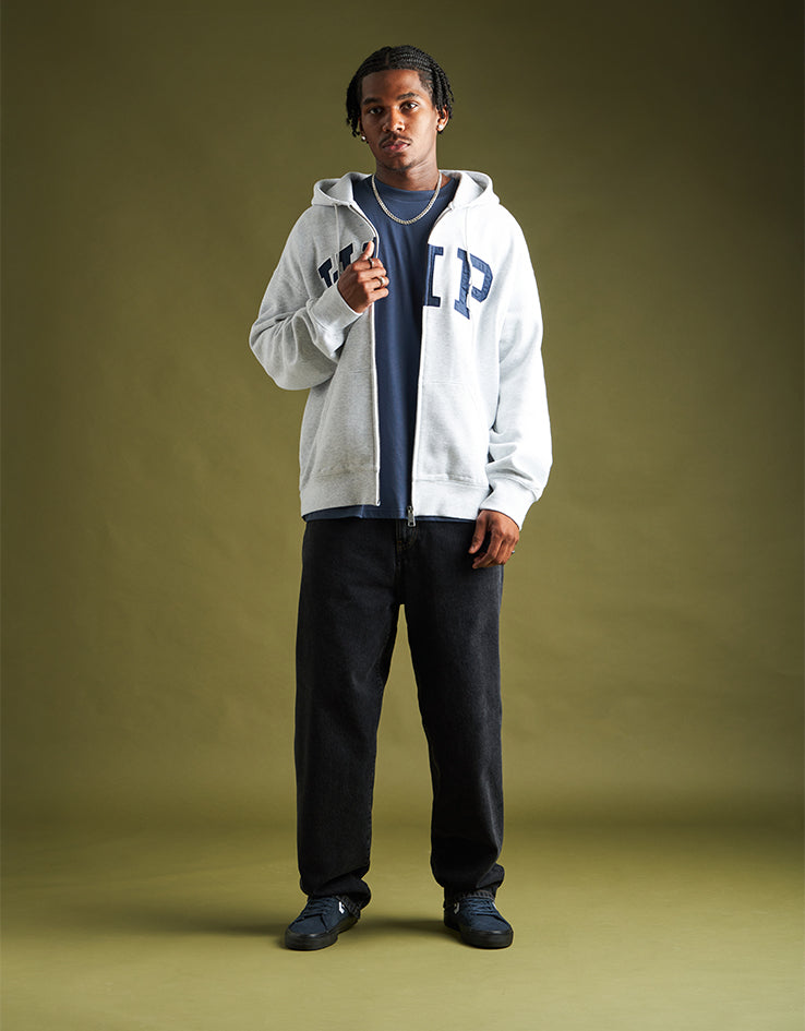 Carhartt WIP Aaron Pant - Black (Stone Washed)