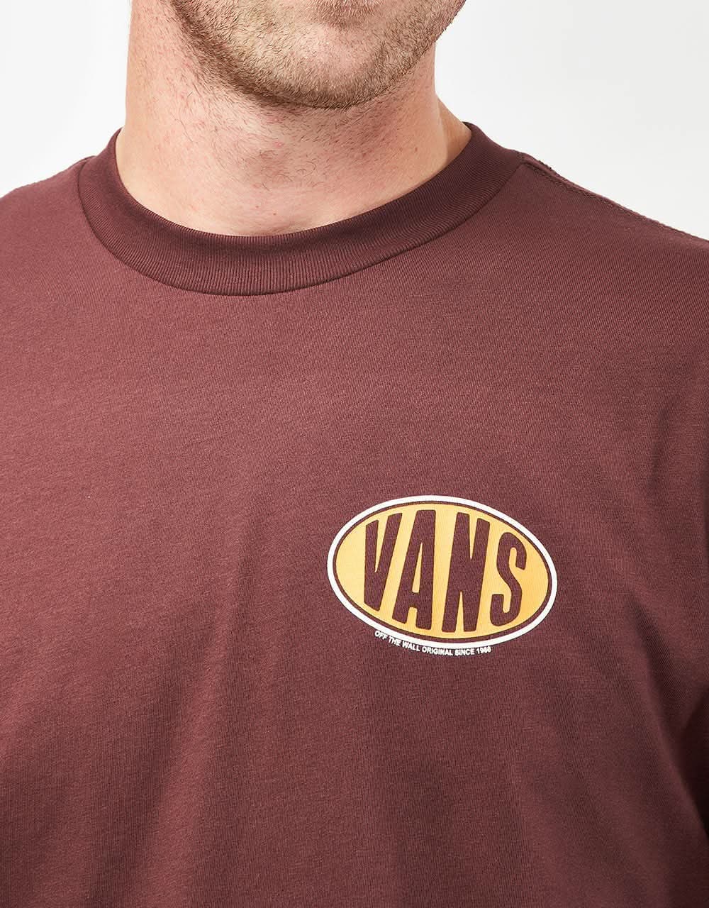 Vans Spray On T-Shirt - Bitter Chocolate