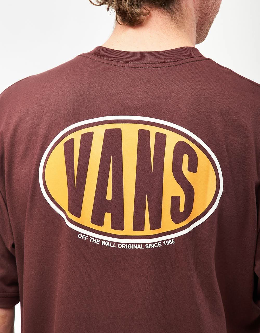 Vans Spray On T-Shirt - Bitter Chocolate