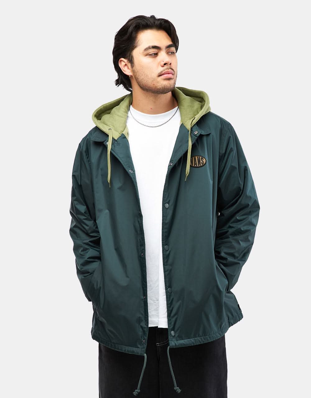 Vans Riley II Coach Jacket - Green Gables