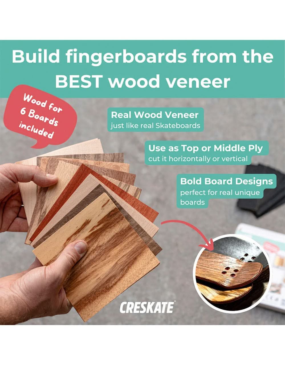 Creskate Special Veneer - Multi