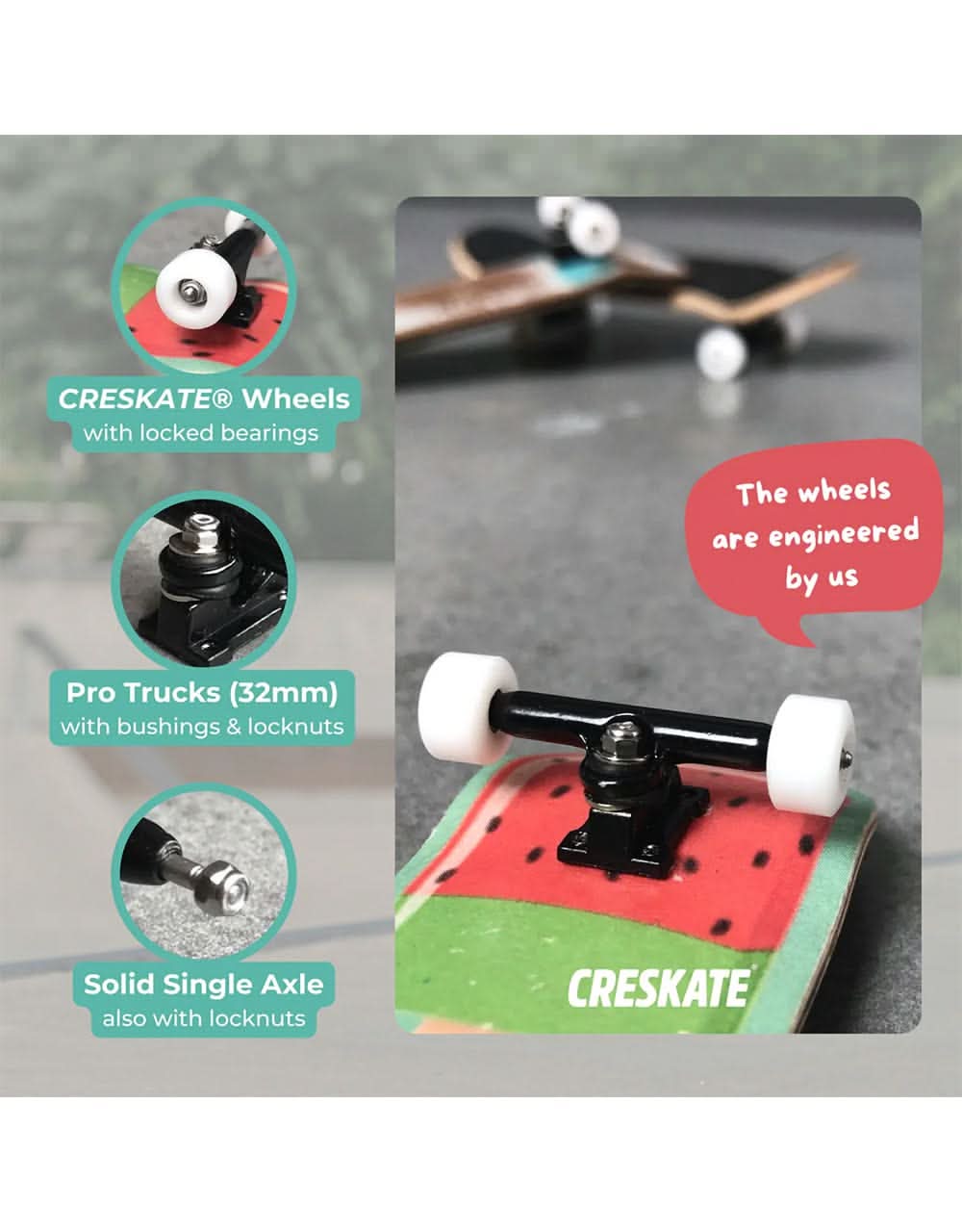 Creskate Board Accessory - Multi