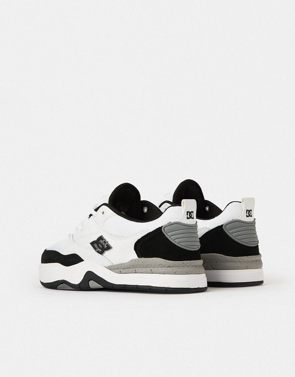 DC Ascend S Skate Shoes - White/Black/Black