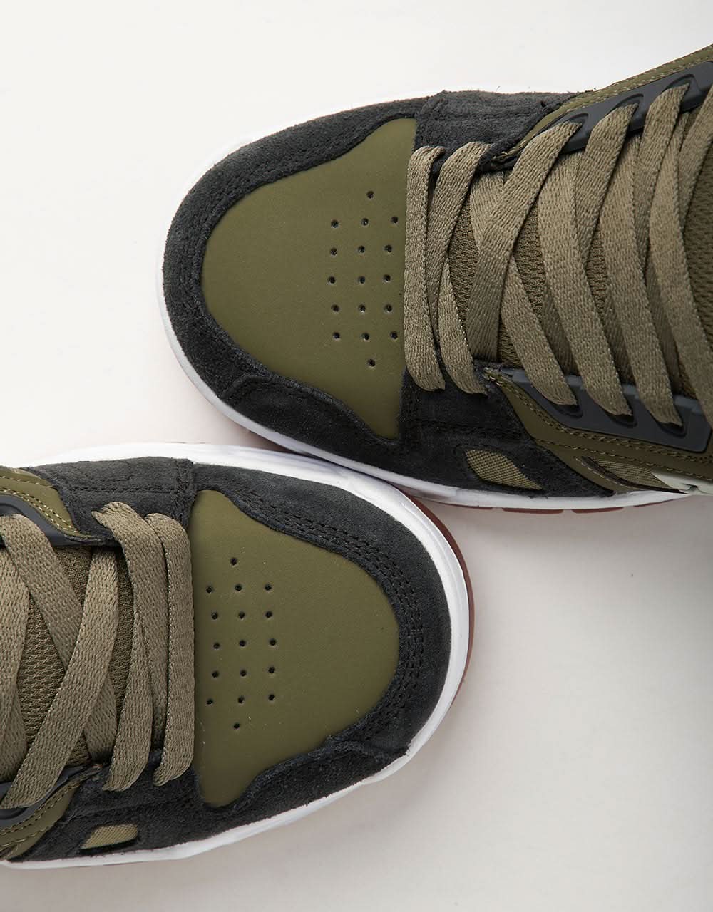 DC Stag Skate Shoes - Army/Olive