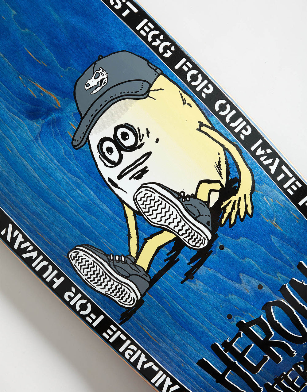 Heroin Paul’s Egg Skateboard Deck - 10.4”