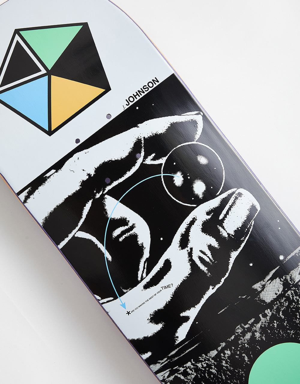 Quasi Johnson 'Spacetime' Skateboard Deck - 8.5"