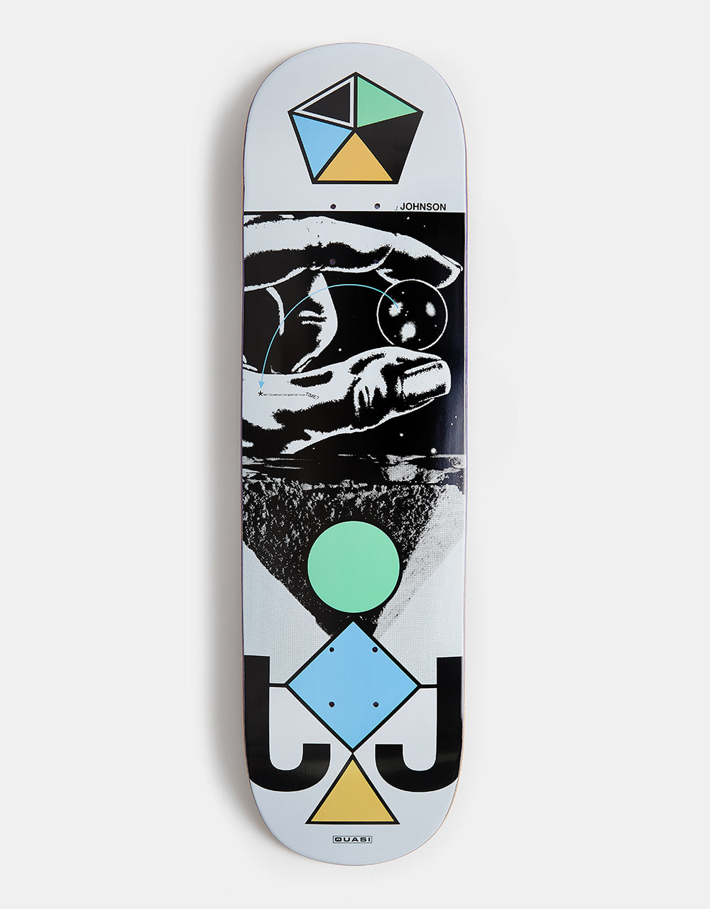 Quasi Johnson 'Spacetime' Skateboard Deck - 8.5"