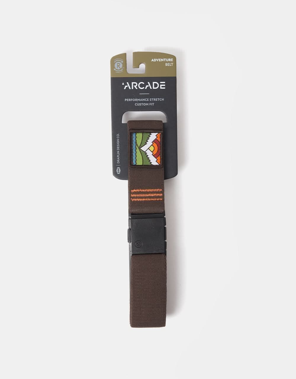 Arcade x Aaron Draplin DDC Go Easy Belt - Brown