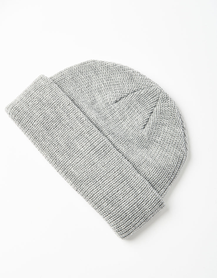 Butter Goods Tall Wharfie Beanie - Ash