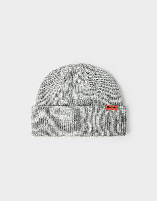 Butter Goods Tall Wharfie Beanie - Ash