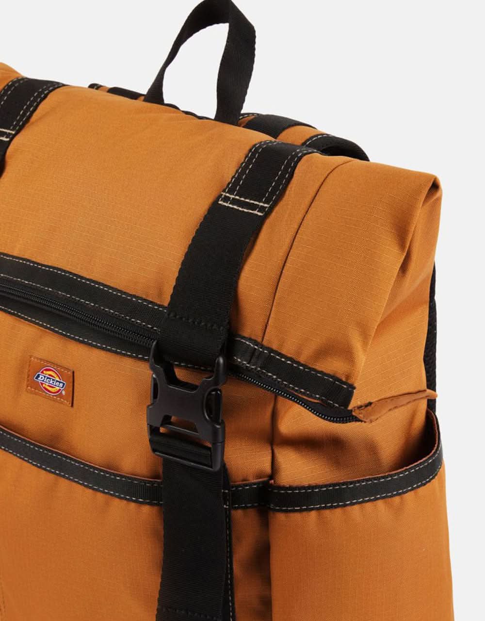 Dickies Ashville Roll Top Backpack - Brown Duck