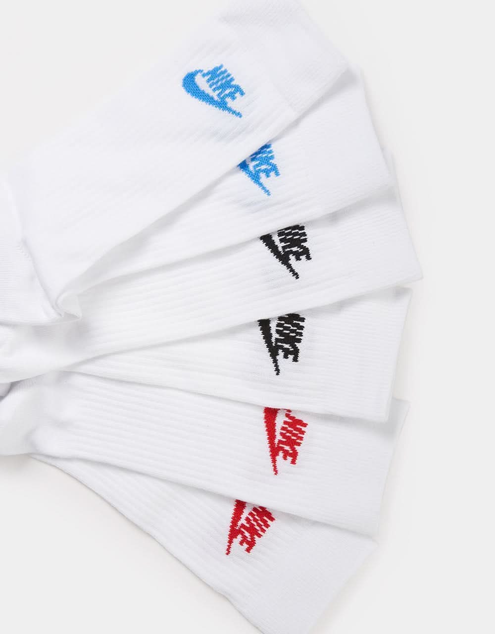 Nike SB Everyday Essential Crew Socks 3 Pack - Multi-Color