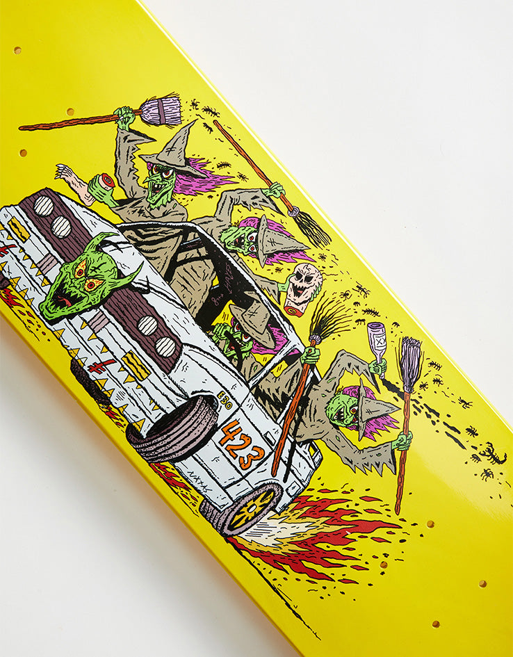 Deathwish Hayes Deathwitch Trials Skateboard Deck - 8.25"