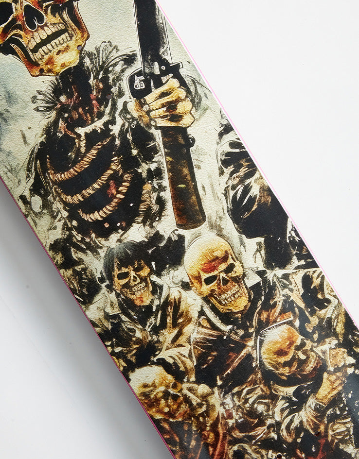 Deathwish Hayes Skull Skateboard Deck - 8.38"