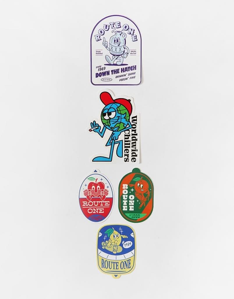 Route One Sticker Pack - Mascots