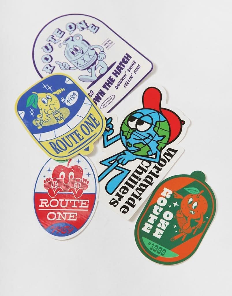 Route One Sticker Pack - Mascots