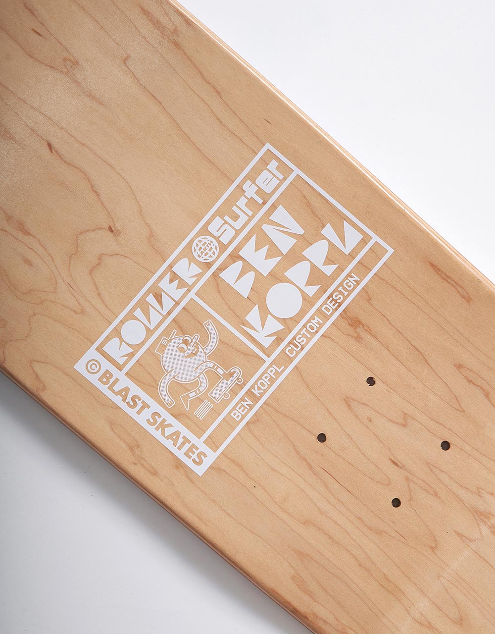 Blast Skates Koppl Roller 'Earth' Surfer Skateboard Deck - 8.5"