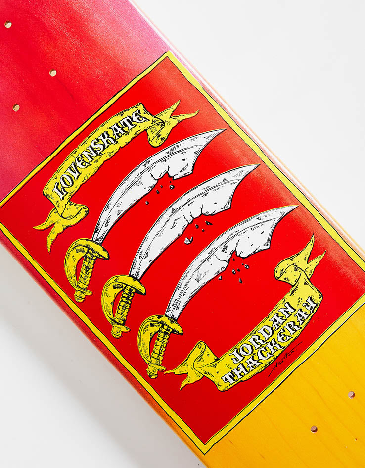 Lovenskate '3 Seaxes' Pro Skateboard Deck - 8.5"