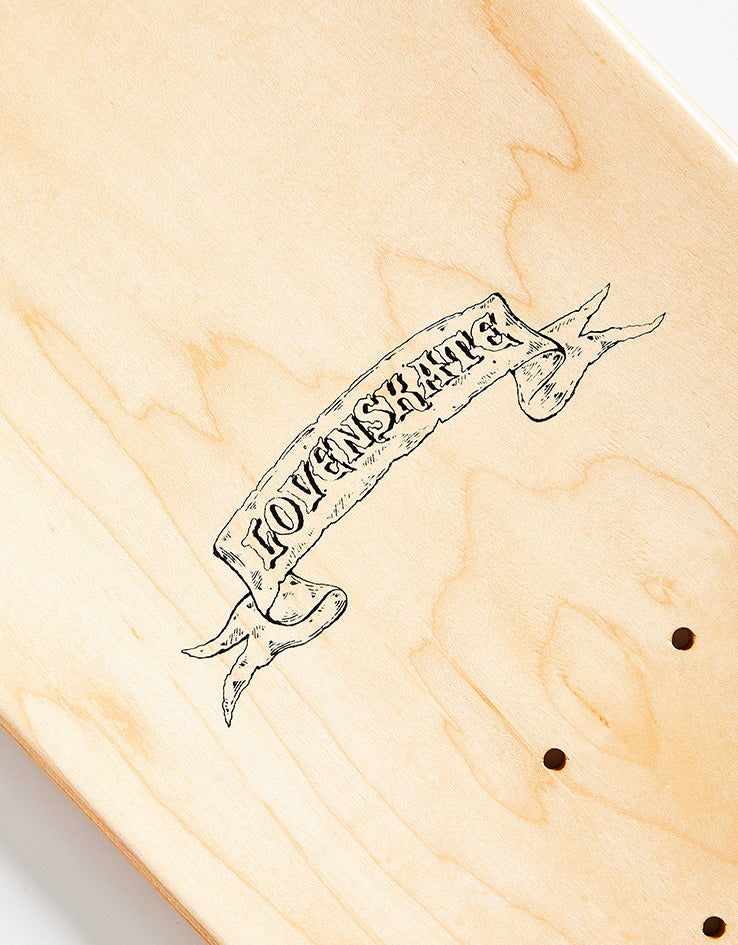 Lovenskate '3 Seaxes' Pro Skateboard Deck - 8.5"