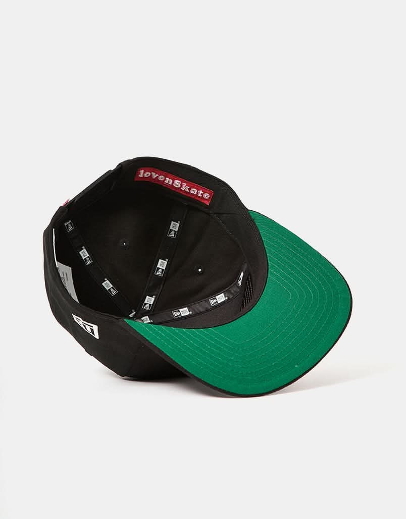 Lovenskate x New Era 9Fifty Drink Tead Get Rad Snapback Cap - Black