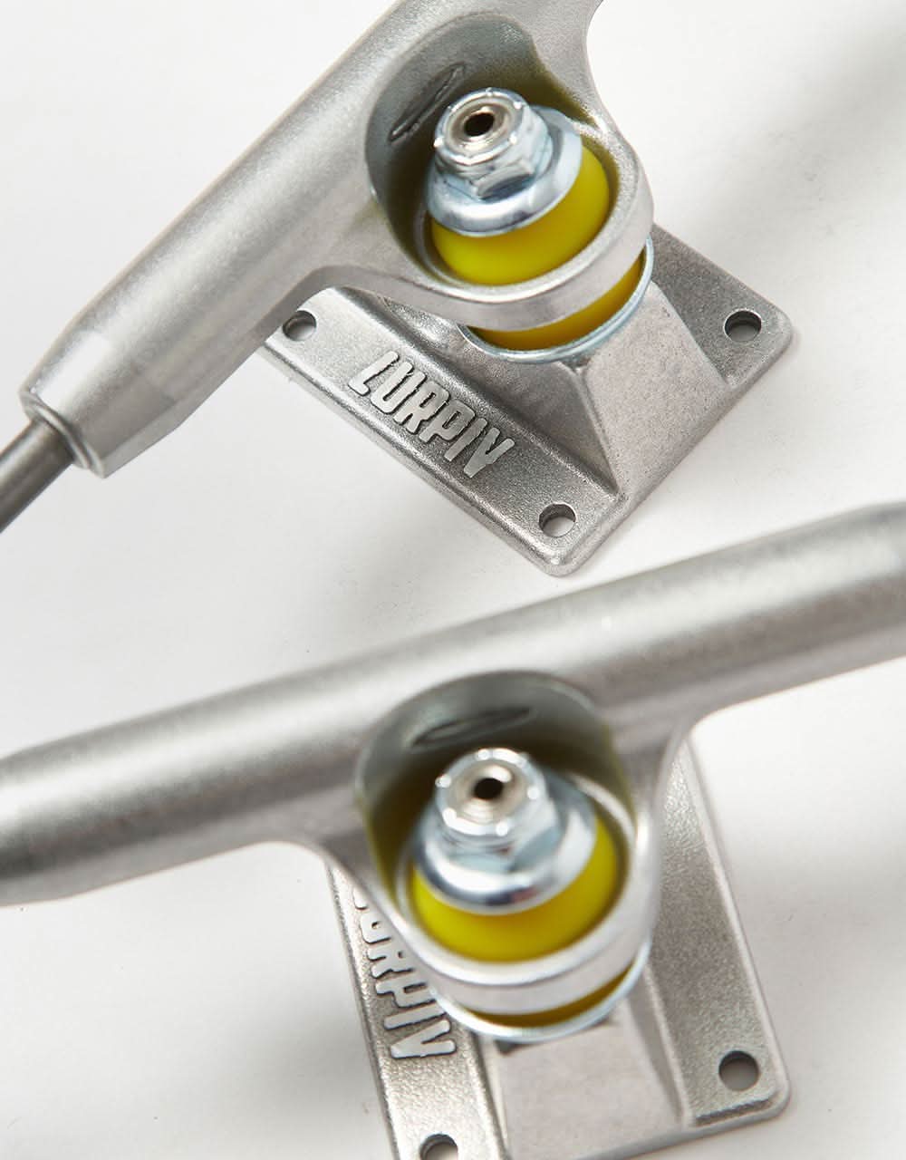 Lurpiv Hollow High Skateboard Trucks - Polished (Pair)