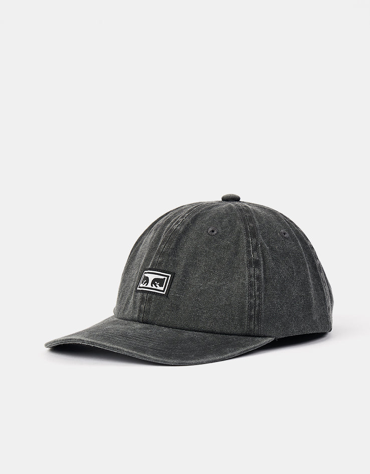 Obey Icon Eyes Pigment 6 Panel Cap - Pigment Black
