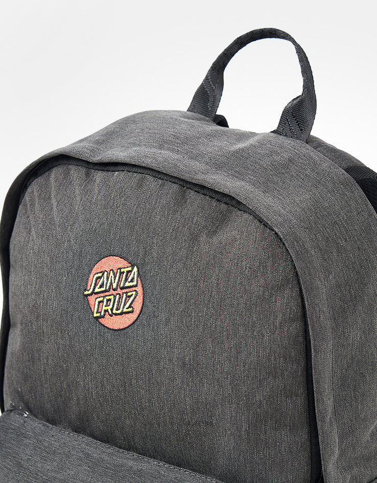 Santa Cruz Classic Dot Emb Backpack - Black