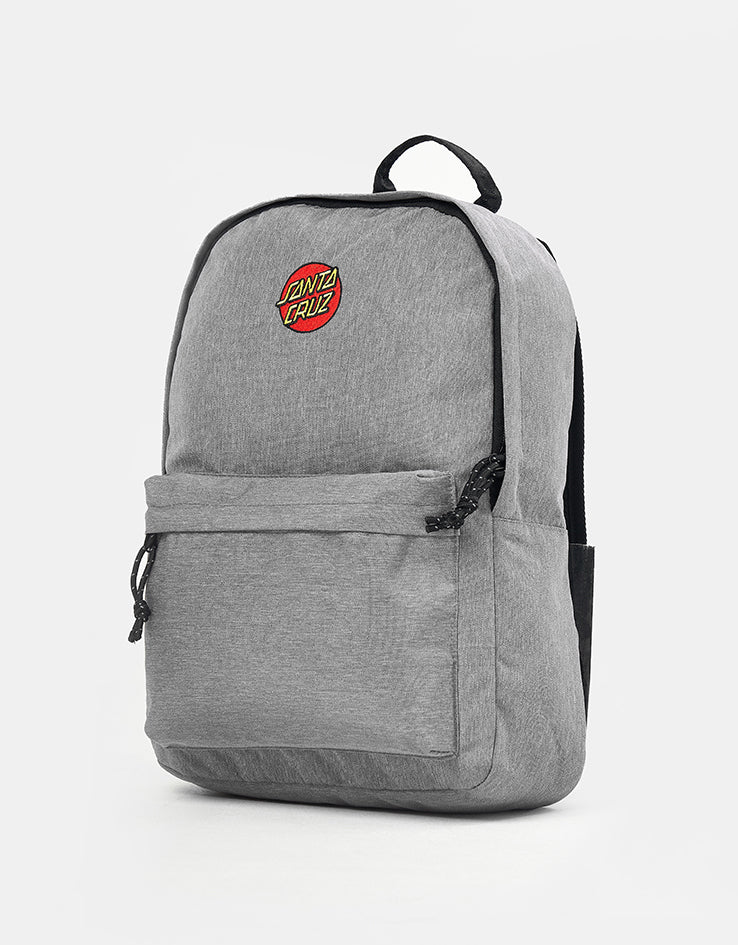 Santa Cruz Classic Dot Emb Backpack - Stone Grey