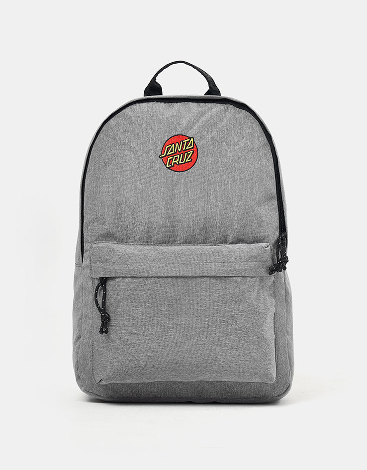 Santa Cruz Classic Dot Emb Backpack - Stone Grey