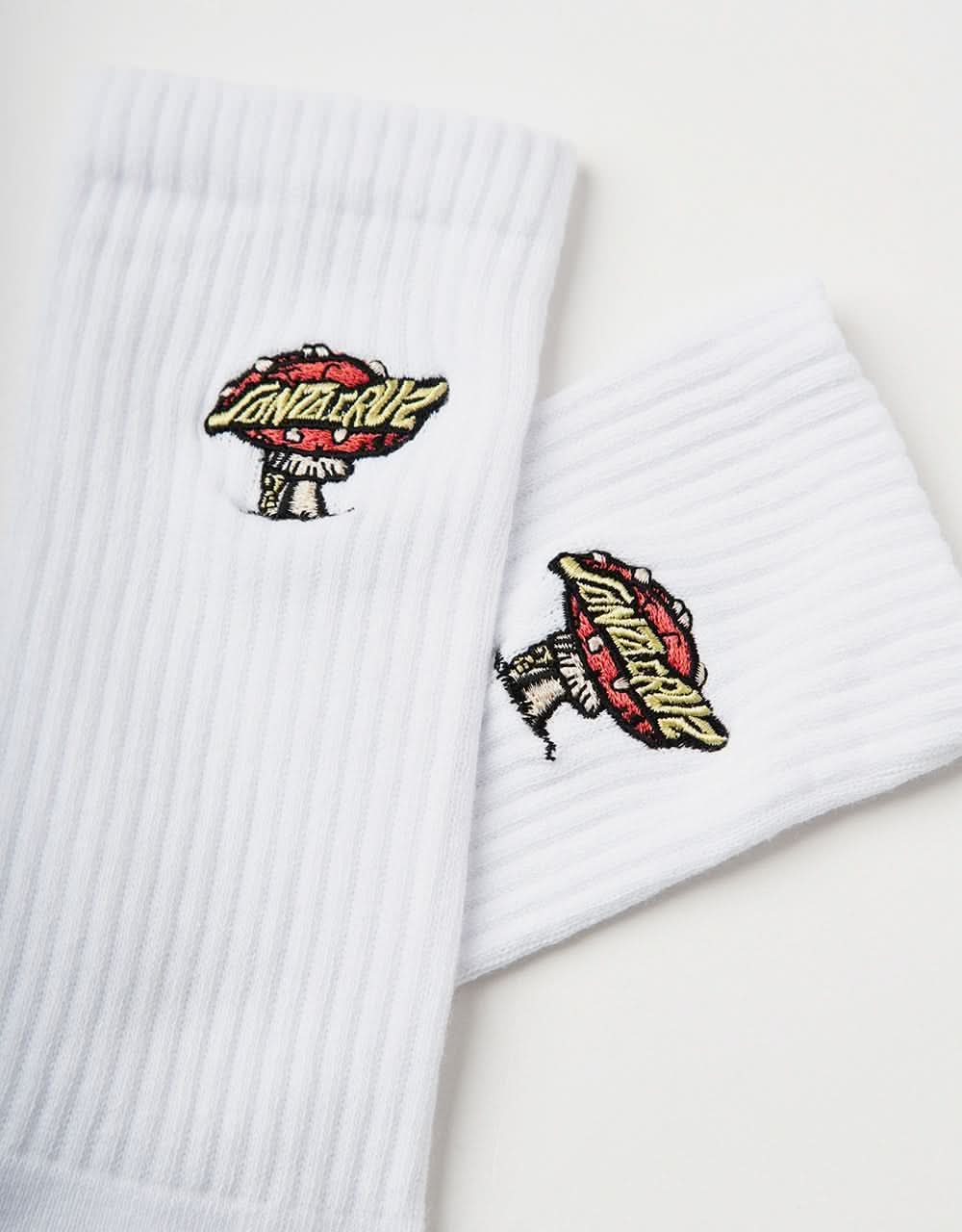 Santa Cruz Winkowski Alien Creep Socks - White