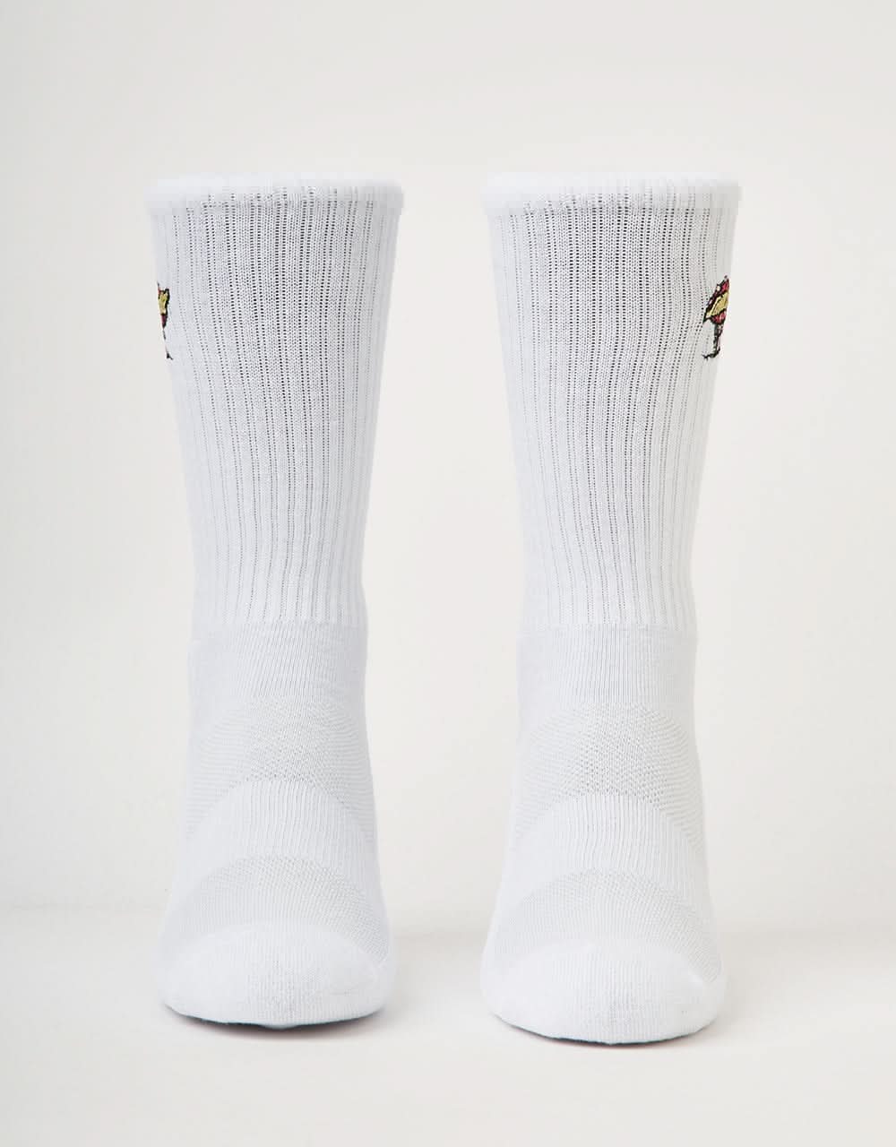 Santa Cruz Winkowski Alien Creep Socks - White