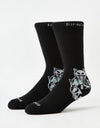 RIPNDIP Lord Skelly Socks - Black